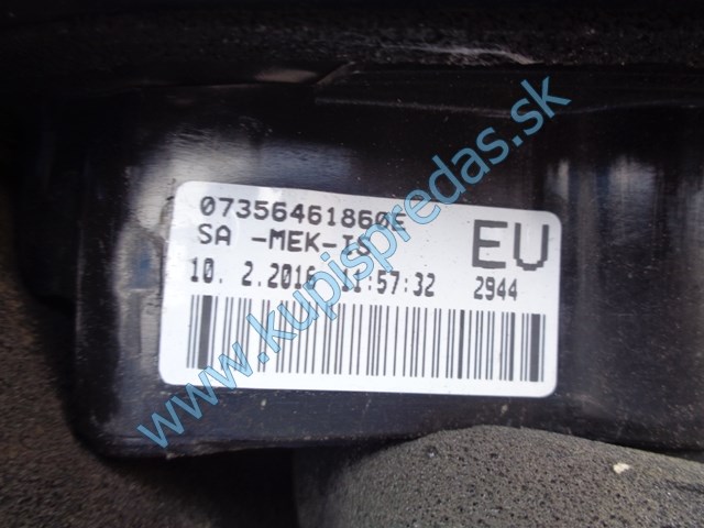 pravé spätné zrkadlo na fiat tipo II, manuálne, 07356461860e